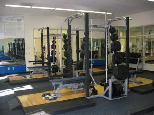 Mendochino College Connected Half Racks by Power Lift