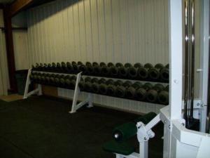 Mississippi Valley State Dumbbell Racks by Power Lift