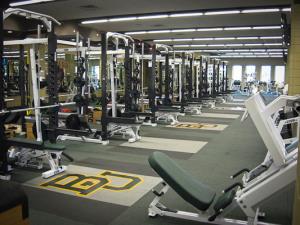 Baylor Gym Installation by Power Lift