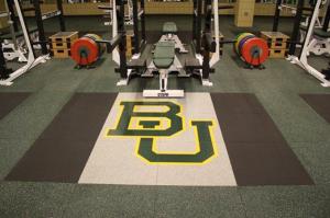 Baylor customized logo mats by Power Lift
