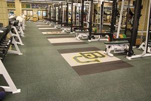 Baylor Weight Room by Power Lift