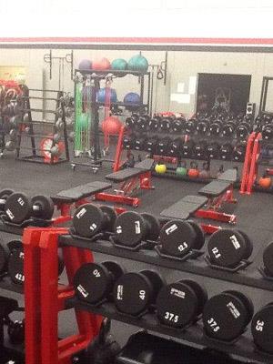 Cal State East Bay Dumbbell Racks by Power Lift
