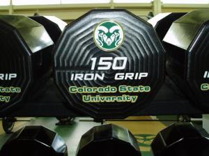 Colorado State customized weights by Power Lift