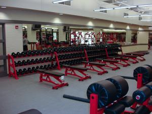 Illinois State University Dumbbell Racks by Power Lift