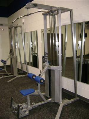 Kirkwood College Lat Pulldown by Power Lift