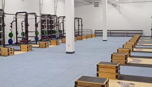 Loyola University Weight Room Equipment by Power Lift