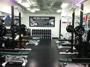 Michigan State Spartan Gym Installation by Power Lift