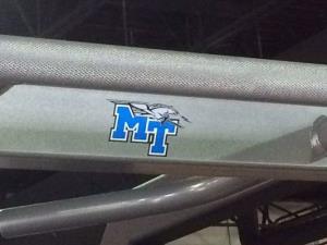 Middle Tennessee State customized racks by Power Lift