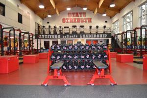 North Carolina State Dumbbell Rack by Power Lift