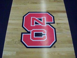 North Carolina State customized mat by Power Lift