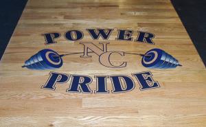 Northern Colorado University customized mat by Power Lift