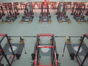 Ohio State University Custom Racks by Power Lift