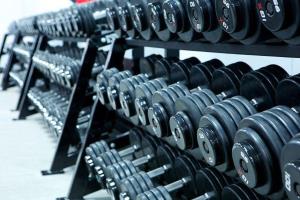Ohio Wesleyan University Dumbbells by Power Lift