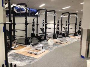 Providence College Racks and Platforms by Power Lift
