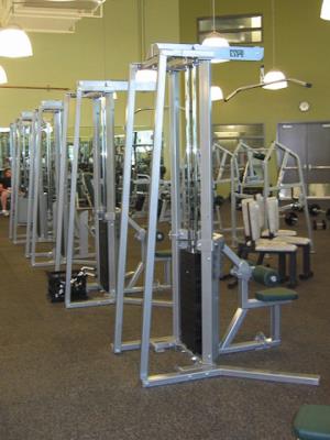 Sacramento State Seated Lat Pulldown by Power Lift
