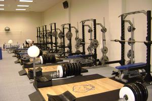 Saint Louis University Half Racks by Power Lift