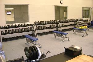 Saint Louis University Dumbbells and Benches by Power Lift
