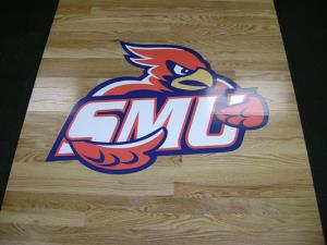 Saint Mary's University Custom Logo Platform by Power Lift
