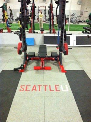 Seattle University Bench and Platform by Power Lift