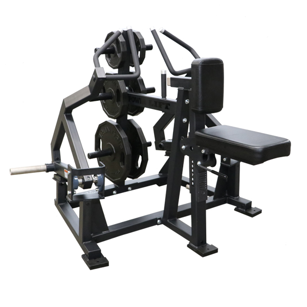 BODYLEAN FITNESS Seated Rowing Machine with Chest Support (Plate Loaded)