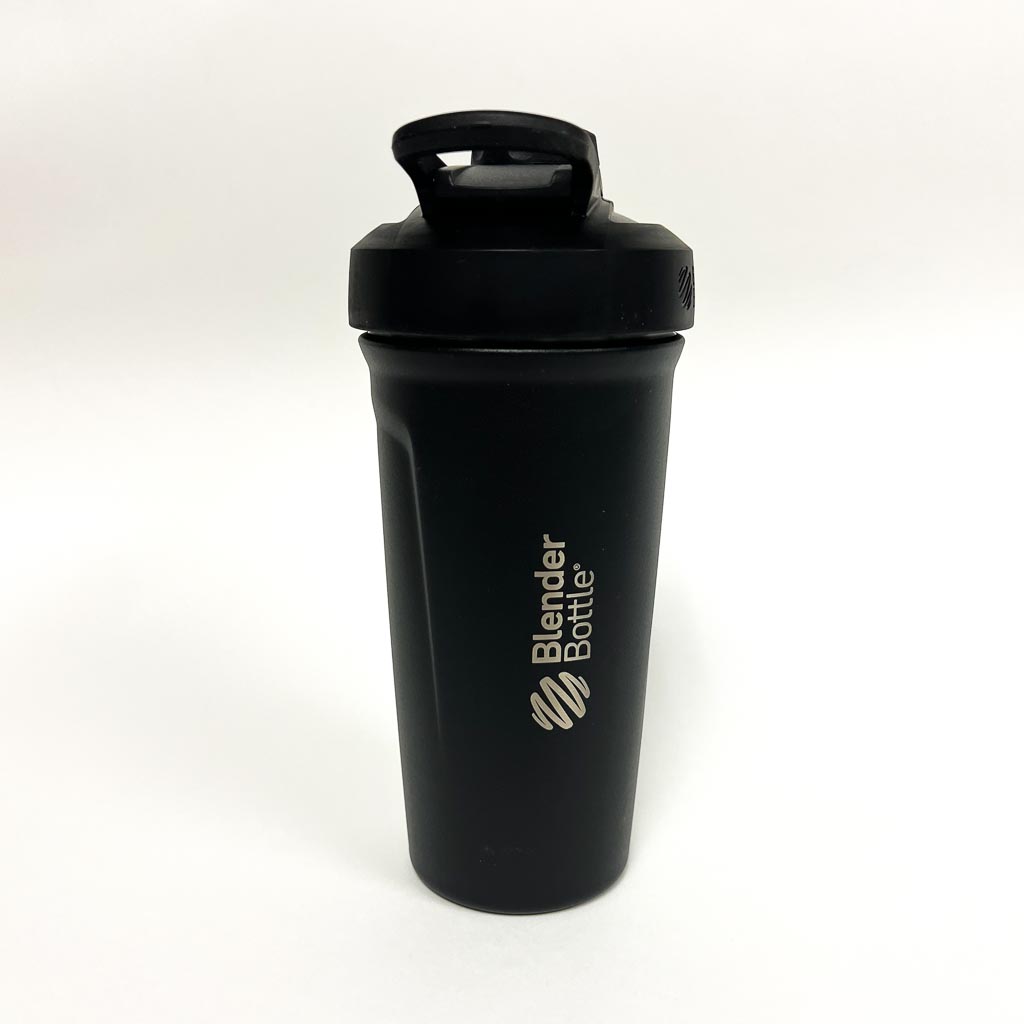 Blender Bottle Strada Twist 24 oz. Stainless Steel Shaker - Black