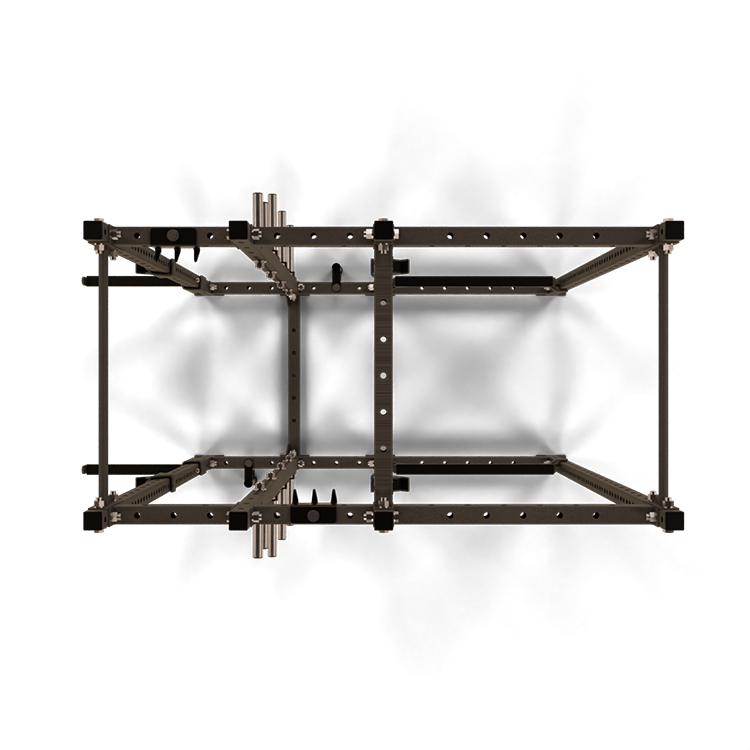 Collegiate Series 6 Post Modular Rack | Power Lift