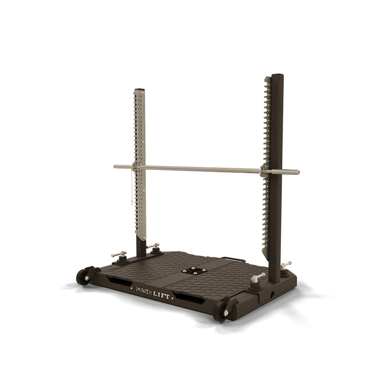 Isometric Weight Rack Mid-Thigh Pull | Power Lift