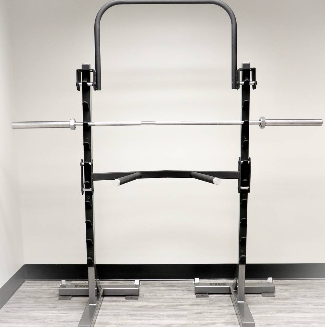Freestanding Squat Rack Stand Power Lift