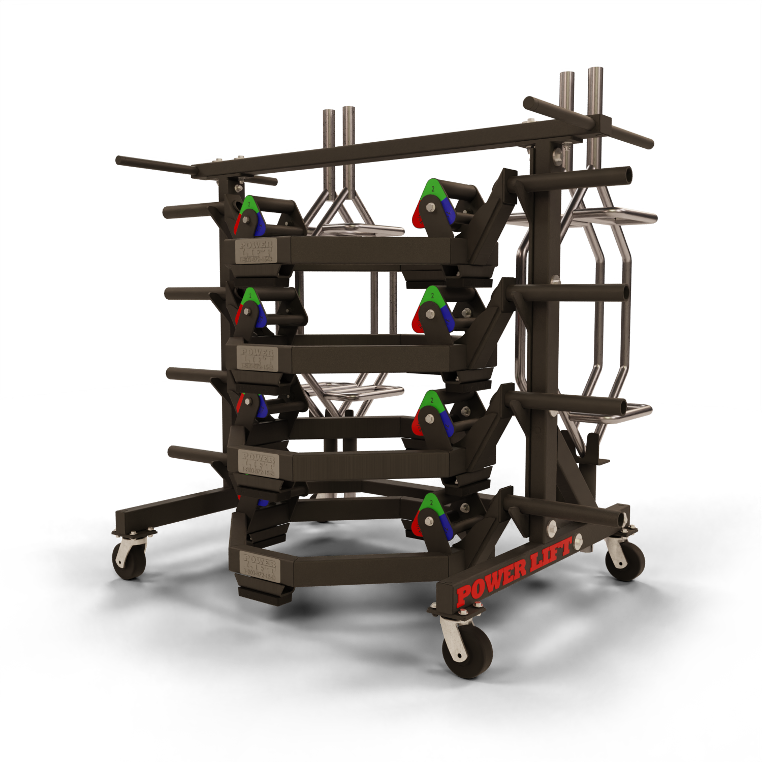 Deadlift/Trap Bar Storage Cart