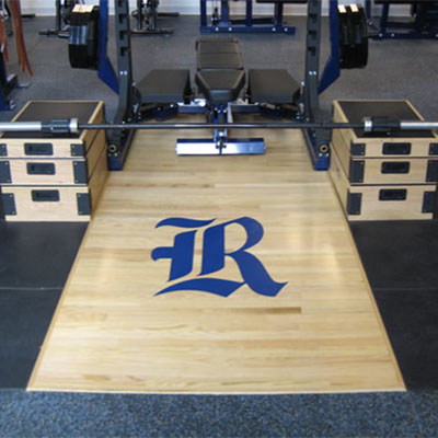 custom deadlift platform