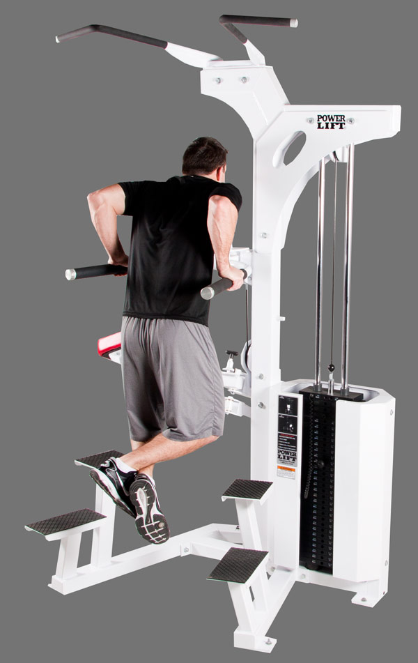 Pro Select Assisted Chin Up or Chin Dip Machine Power Lift