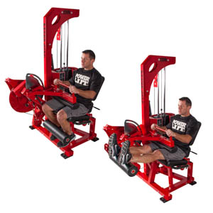 Pro Select Combo Leg Ext/Seated Leg Curl 